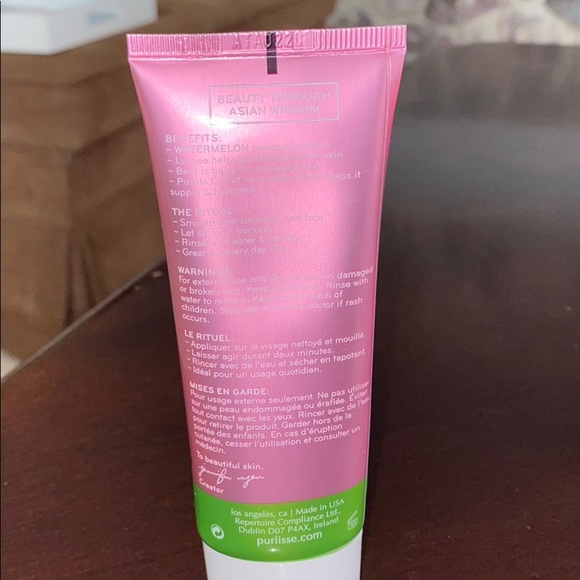 purlisse watermelon energizing polishing peel - Picture 4 of 4